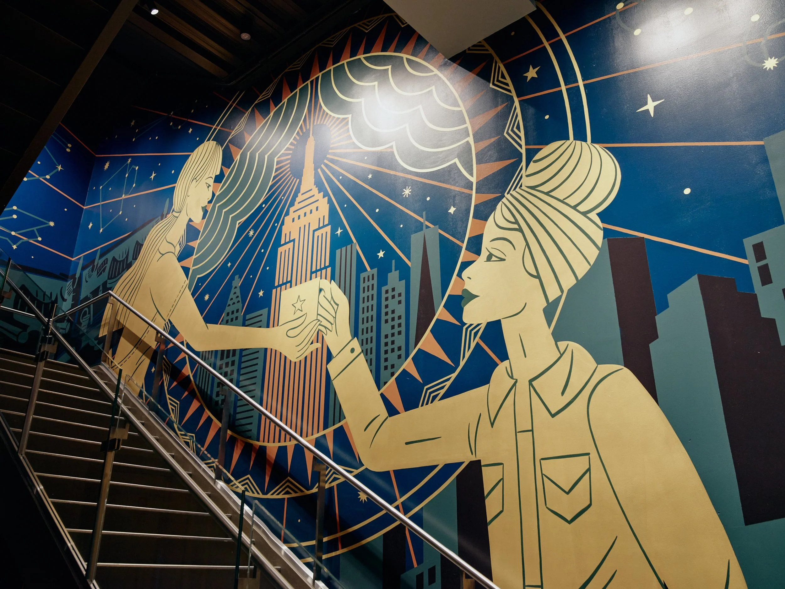 Starbucks Reserve Empire State Building — Tanamachi Studio